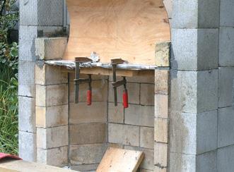 Build an outdoor fireplace - The Shed