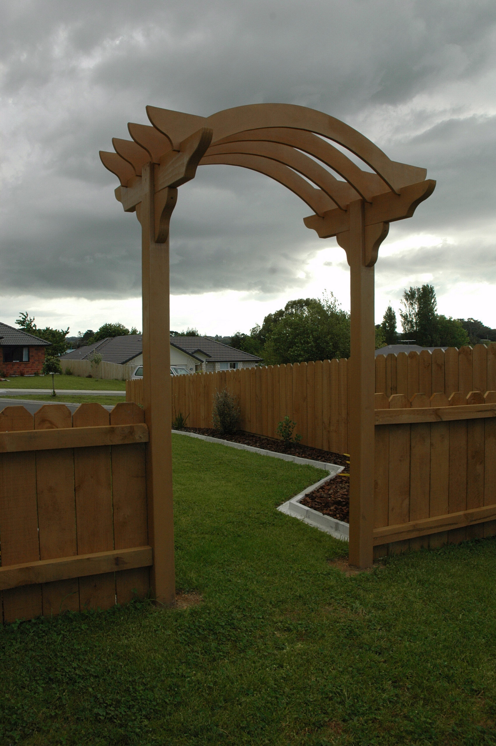 A garden arch in a weekend - The Shed