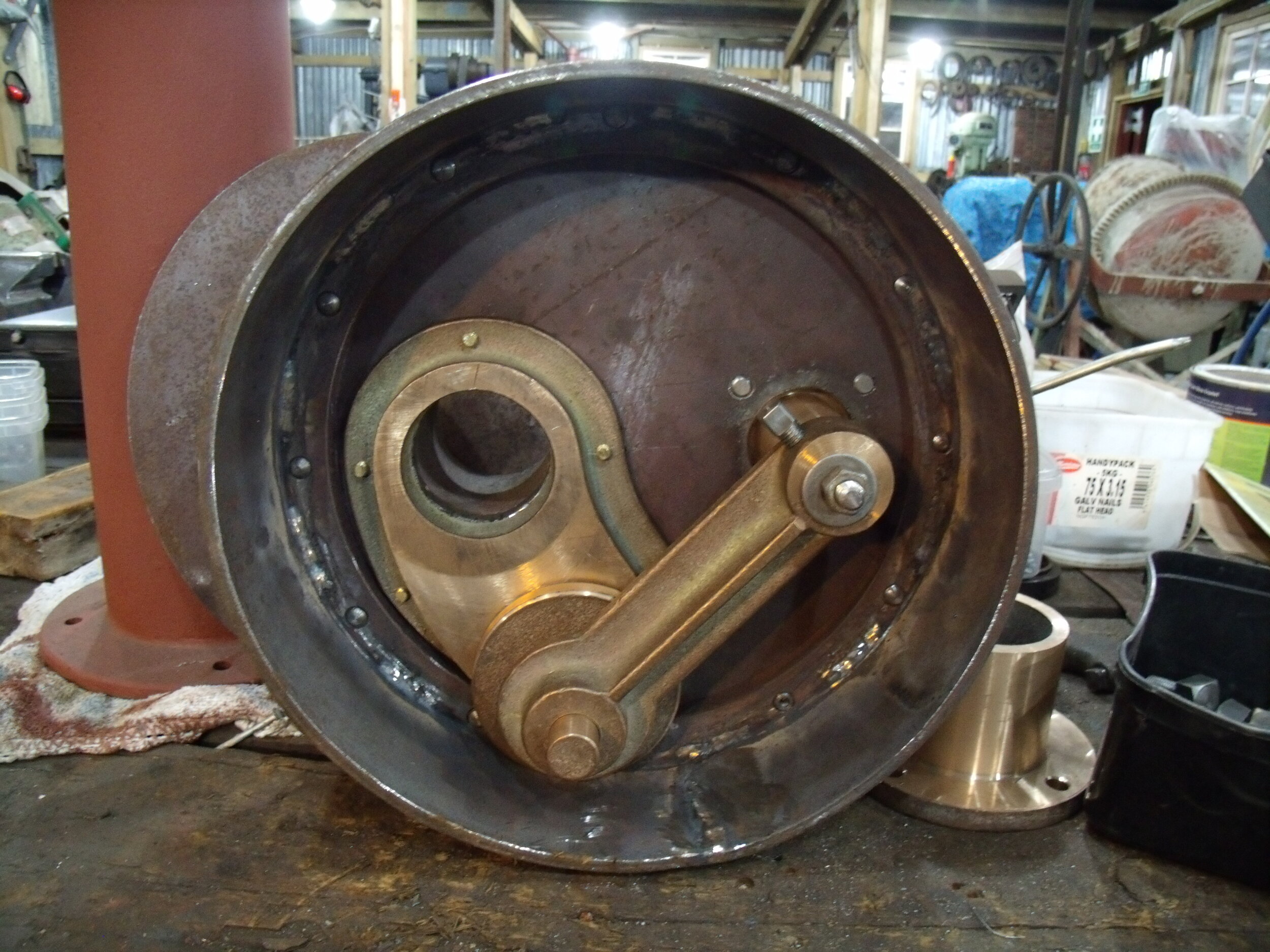 Impressive looking steam swing valve
