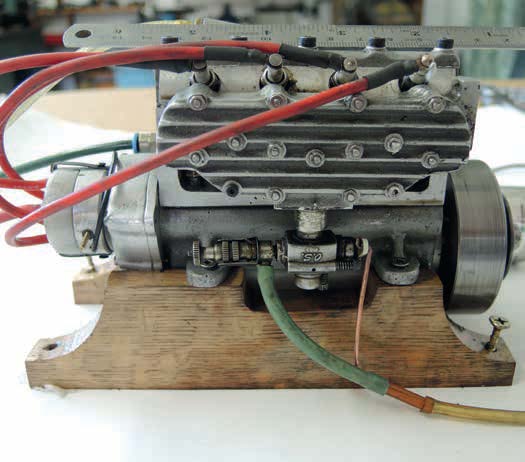 The same Morris Minor engine assembled