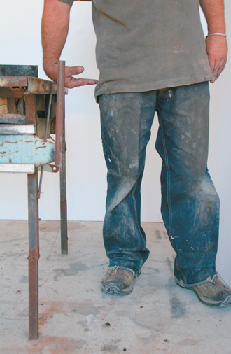 Forge at ideal wrist height