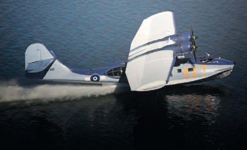 Lake Taupo takeoff. The Ctalina in a previous incarnation