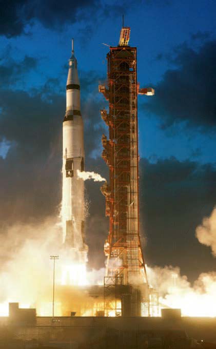 Saturn V rocket was 111 metres tall compared to Electron’s 18 metres.