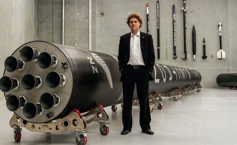 Peter Beck of Rocket Lab…Most Inspiring Individual Award.