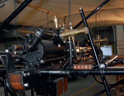 ...the recreated two-cylinder engine.