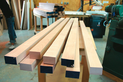 Timber thickness for benchtop
